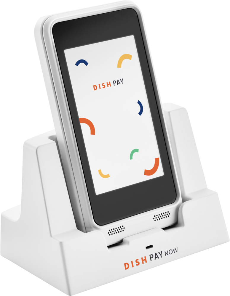 DISH Pay Now betaalautomaat + docking