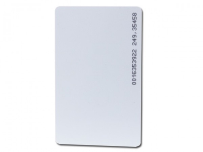 RFID kaart Mifare blanco incl. pasnr.
